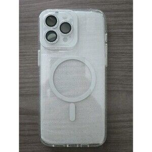 iPhone 15 Pro Max  Case Cover Comfort Grip Drop Protection Clear Glitter